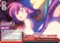 Expert at Getting Mixed In - No Game No Life - Weiss Schwarz card