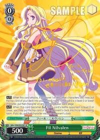 Fil Nilvalen (SP) - No Game No Life - Weiss Schwarz card