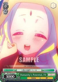 Humanity's Potential, Fil - No Game No Life - Weiss Schwarz card