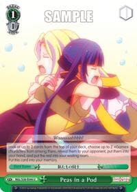 Peas in a Pod - No Game No Life - Weiss Schwarz card