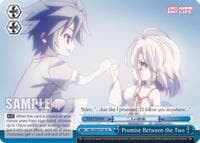 Promise Between the Two - No Game No Life - Weiss Schwarz card