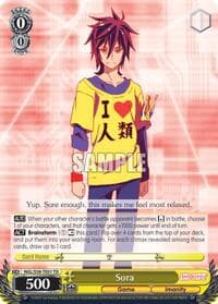 Sora - No Game No Life - Weiss Schwarz card
