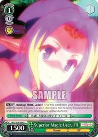 Superior Magic User, Fil - No Game No Life - Weiss Schwarz card