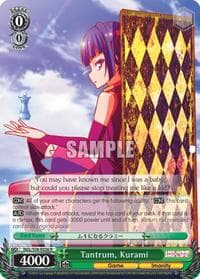 Tantrum, Kurami - No Game No Life - Weiss Schwarz card