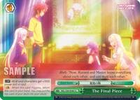 The Final Piece - No Game No Life - Weiss Schwarz card