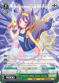 Unbelievably Cute, Izuna (SP) - No Game No Life - Weiss Schwarz card