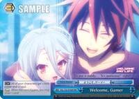 Welcome, Gamer (RRR) - No Game No Life - Weiss Schwarz card