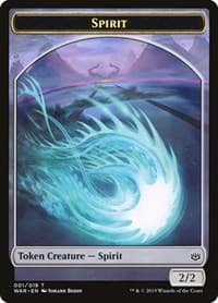 Spirit Token - War of the Spark - Magic: The Gathering card