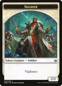 Soldier Token - War of the Spark - Magic: The Gathering card