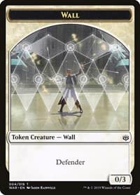 Wall Token - War of the Spark - Magic: The Gathering card
