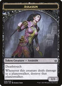 Assassin Token - War of the Spark - Magic: The Gathering card
