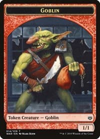 Goblin Token - War of the Spark - Magic: The Gathering card