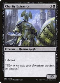 Charity Extractor - War of the Spark - Magic: The Gathering card