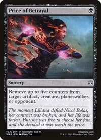 Price of Betrayal - War of the Spark - Magic: The Gathering card