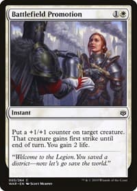 Battlefield Promotion - War of the Spark - Magic: The Gathering card