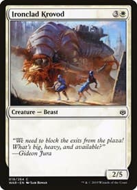 Ironclad Krovod - War of the Spark - Magic: The Gathering card