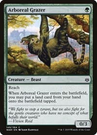 Arboreal Grazer - War of the Spark - Magic: The Gathering card