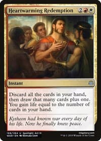 Heartwarming Redemption - War of the Spark - Magic: The Gathering card