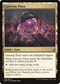 Gateway Plaza - War of the Spark - Magic: The Gathering card