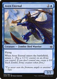 Aven Eternal - War of the Spark - Magic: The Gathering card