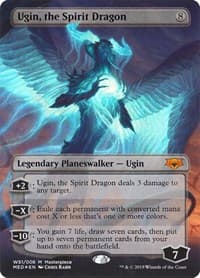 Ugin, the Spirit Dragon - Mythic Edition: War of the Spark - Magic: The Gathering card