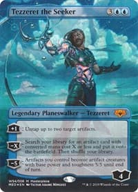 Tezzeret the Seeker - Mythic Edition: War of the Spark - Magic: The Gathering card