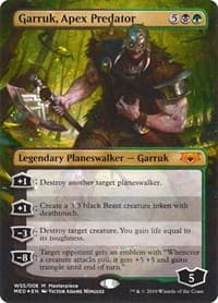 Garruk, Apex Predator - Mythic Edition: War of the Spark - Magic: The Gathering card