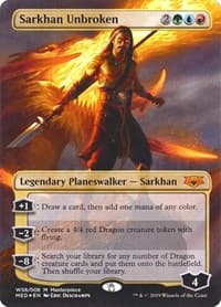 Sarkhan Unbroken - Mythic Edition: War of the Spark - Magic: The Gathering card