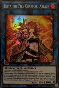 Hiita the Fire Charmer, Ablaze - OTS Tournament Pack 10 - YuGiOh card