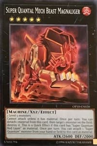 Super Quantal Mech Beast Magnaliger - OTS Tournament Pack 10 - YuGiOh card