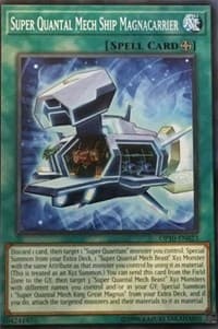 Super Quantal Mech Ship Magnacarrier - OTS Tournament Pack 10 - YuGiOh card