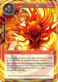 Spiral of Chaos - Awakening of the Ancients - Force of Will card