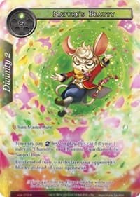 Nature's Beauty (Full Art) - Awakening of the Ancients - Force of Will card