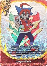 Dragon World (RR Foil) (Character Flag) - S-TD01: Draknight - Future Card BuddyFight card