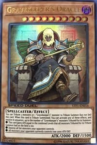 Gravekeeper's Oracle - Speed Duel: Tournament Pack 1 - YuGiOh card