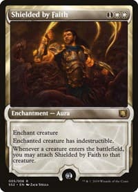Shielded by Faith - Signature Spellbook: Gideon - Magic: The Gathering card
