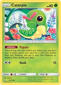 Caterpie - SM - Unbroken Bonds - Pokemon card