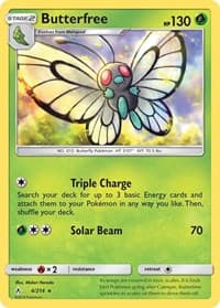 Butterfree - SM - Unbroken Bonds - Pokemon card