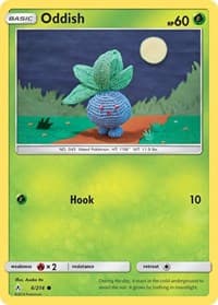 Oddish (6) - SM - Unbroken Bonds - Pokemon card