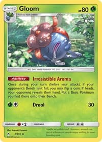 Gloom - SM - Unbroken Bonds - Pokemon card
