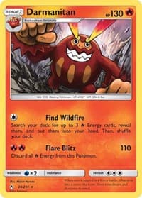 Darmanitan - SM - Unbroken Bonds - Pokemon card