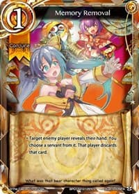 Memory Removal - Caster Wars - The Caster Chronicles card