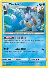 Wartortle - SM - Unbroken Bonds - Pokemon card