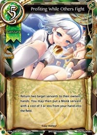 Profiting While Others Fight - Caster Wars - The Caster Chronicles card