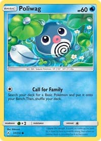Poliwag (37) - SM - Unbroken Bonds - Pokemon card