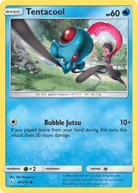 Tentacool - SM - Unbroken Bonds - Pokemon card