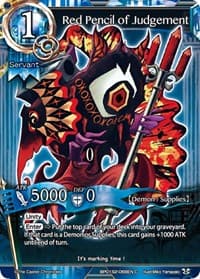 Red Pencil of Judgement - Caster Wars - The Caster Chronicles card