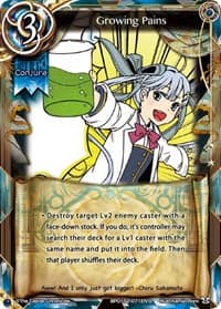 Growing Pains - Caster Wars - The Caster Chronicles card
