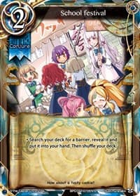 School Festival - Caster Wars - The Caster Chronicles card