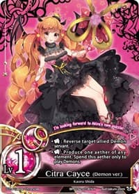 Citra Cayce (Demon ver.) - Caster Wars - The Caster Chronicles card
